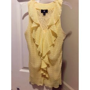 Dressy Ruffle Tank